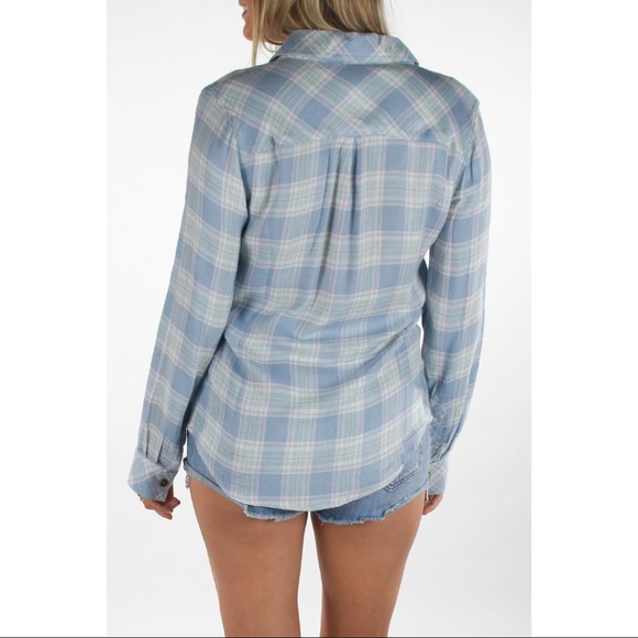 Ash & Ember Avalon Button Flannel Shirt Size L NWT - Picture 12 of 12